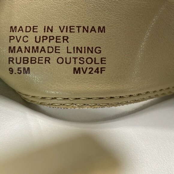 NEW MICHAEL KORS Richie Signature Logo Espadrille Sandals Vanilla Size 9.5W - Picture 8 of 8